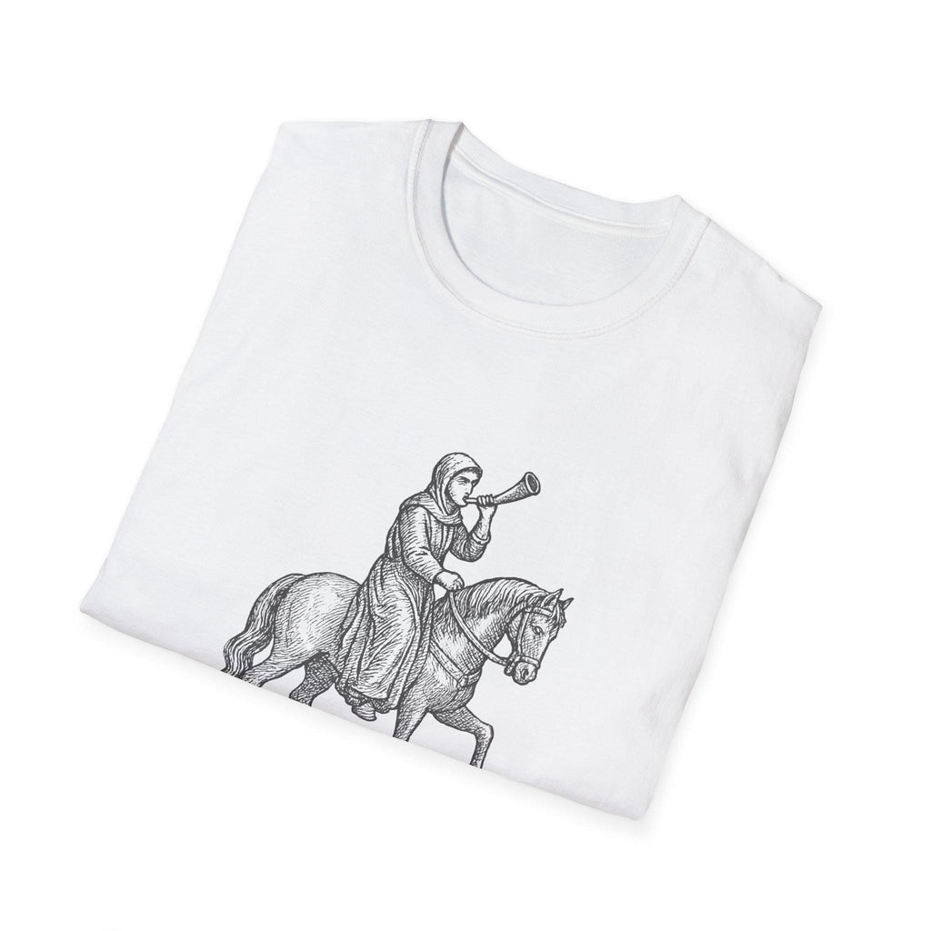Outrider Crosshatch Style White Tee